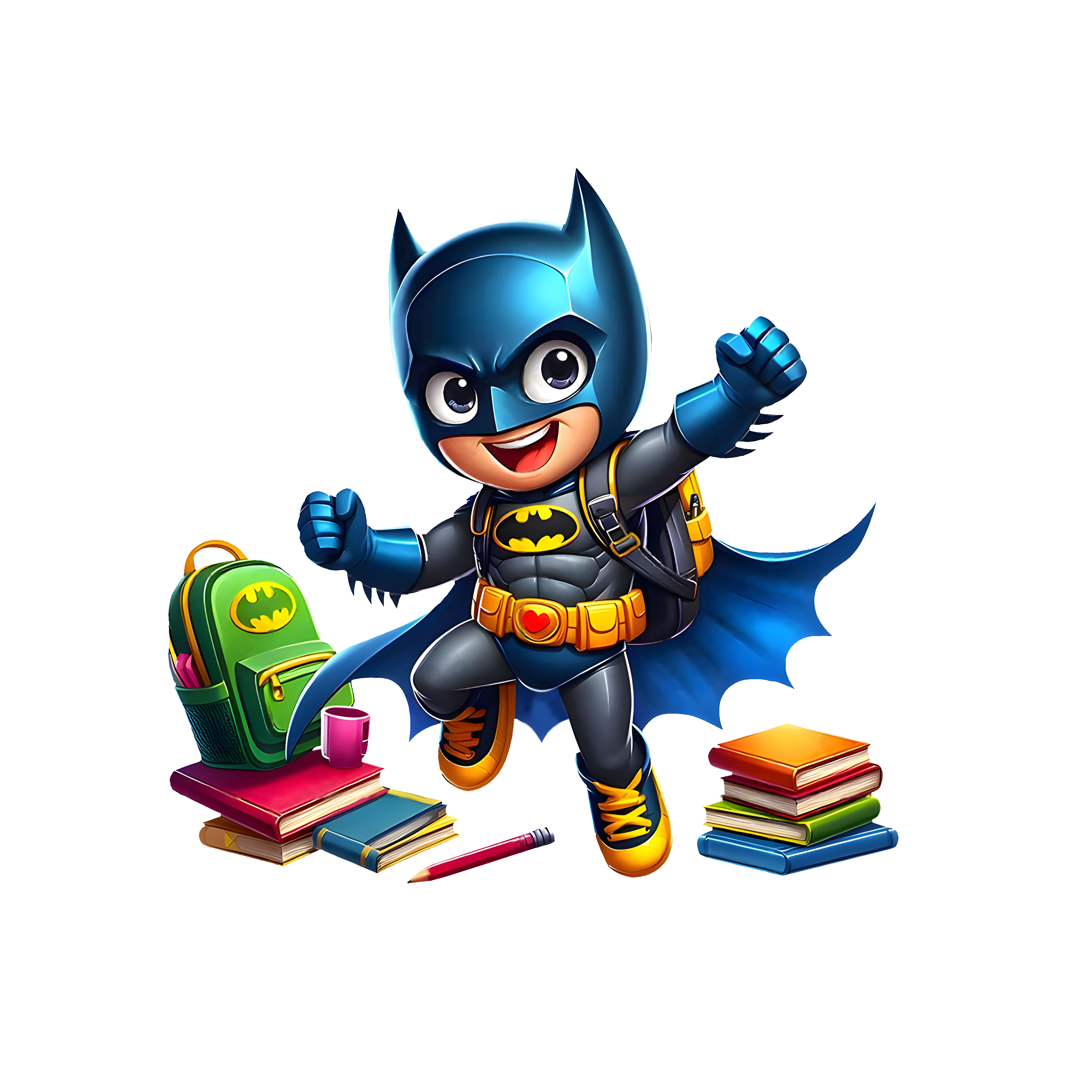 Batman Back-To-School Youth Graphic Tee Unisex Shirt