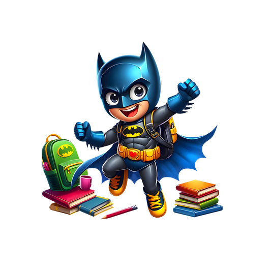 Batman Back-To-School Youth Graphic Tee Unisex Shirt