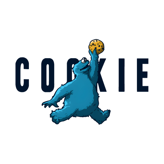 Cookie Monster Jordan Jumpman Spoof Graphic Tee Unisex Shirt