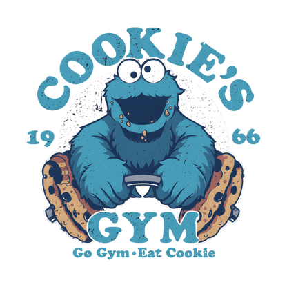 Cookie Monster Gym Tank Top Activewear