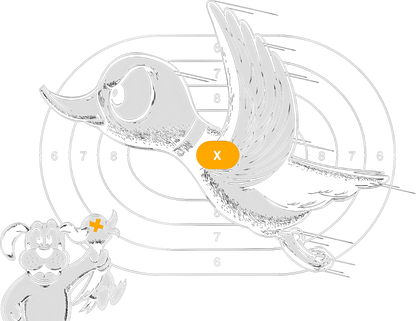 Nintendo Duck Hunt Graphic Target Tee Unisex Shirt