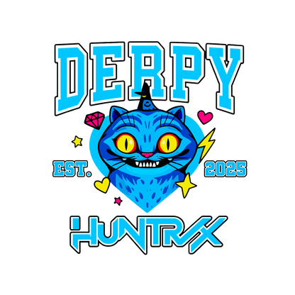 Derpy Cat 2025 HuntrX Youth Tee Girls Graphic Tee