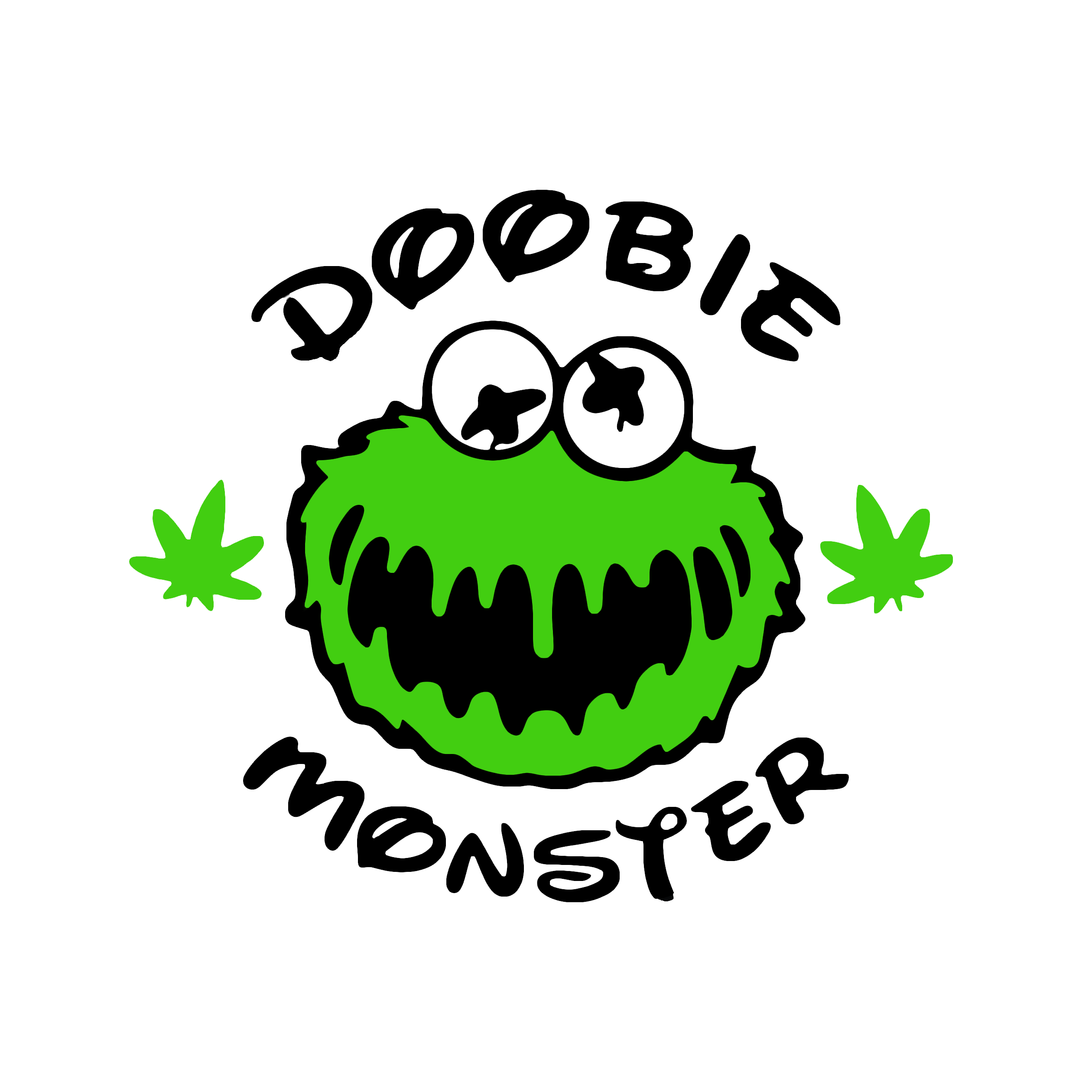 The Doobie Monster Graphic Tee Unisex Spoof Shirt