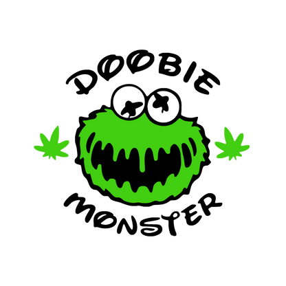 The Doobie Monster Graphic Tee Unisex Spoof Shirt