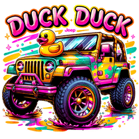 Duck Duck Jeep! Graphic Hoodie Womens Hooded Sweatshirt