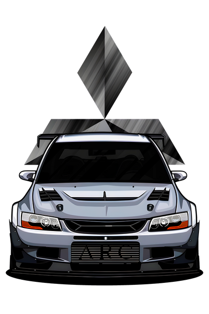 Mitsubishi Evo IX "Diamond Spirit" Motorsports Tee