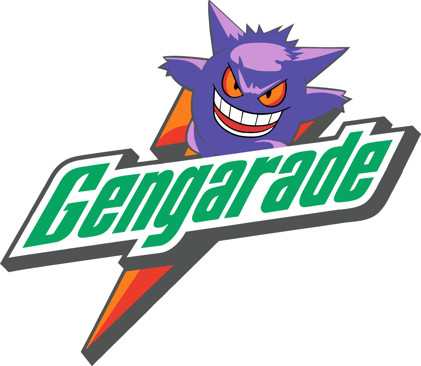 Gengarade Pokemon Gengar Graphic Tee Unisex Shirt