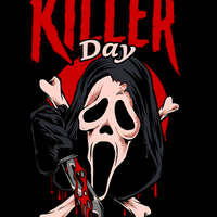 Ghostface Have a Killer Day! Graphic Tee Unisex