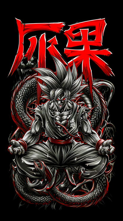 Goku Dragon Ball Shenron Graphic Tee Unisex