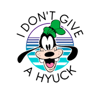 Goofy's Vibe: "I Don't Give a Hyuck" Graphic T-Shirt Unisex Tee