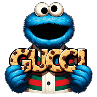 Cookie Monster GUCCI Cookie Graphic Tee Unisex Tee