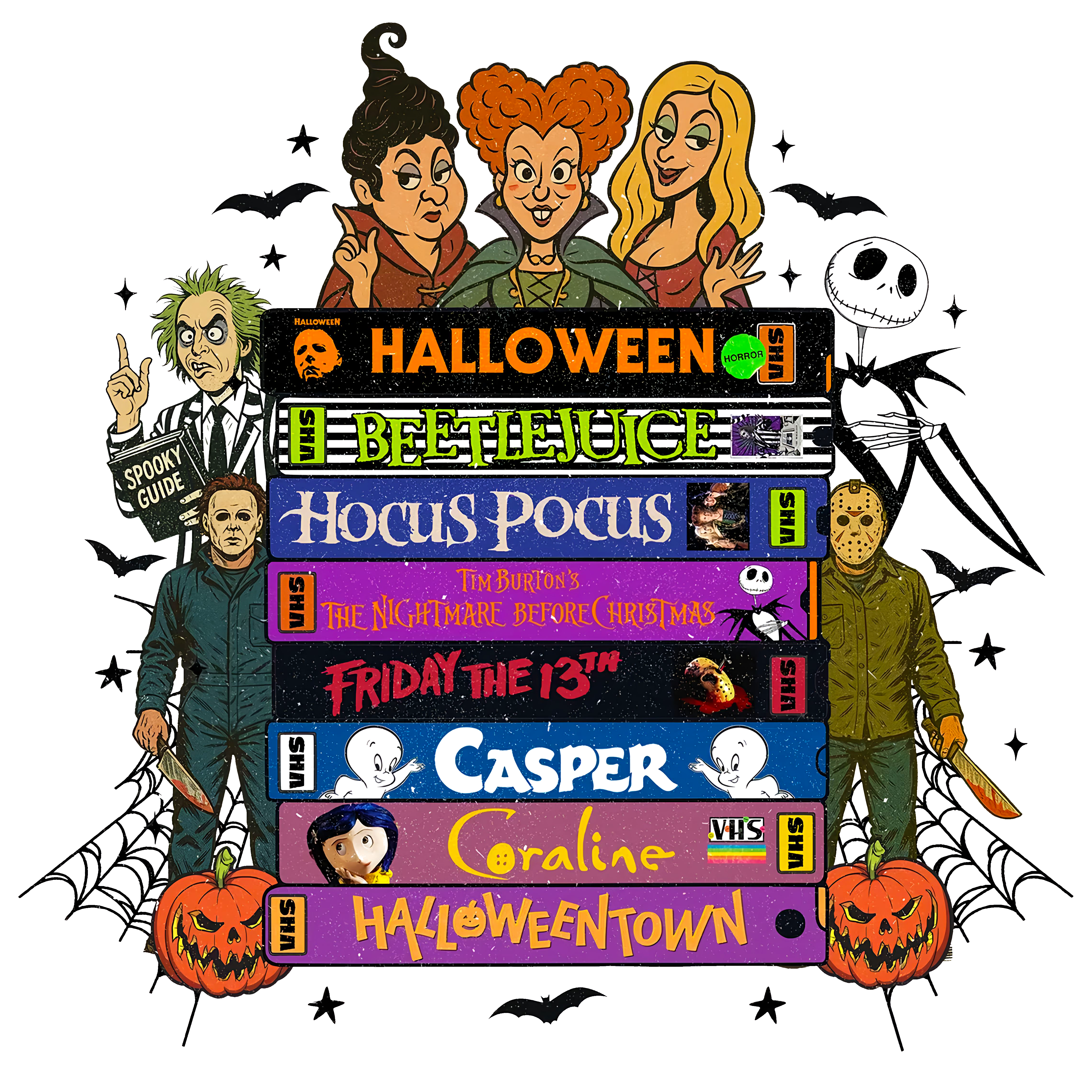Halloween VHS 90's Nostalgia Graphic Tee Unisex Shirt