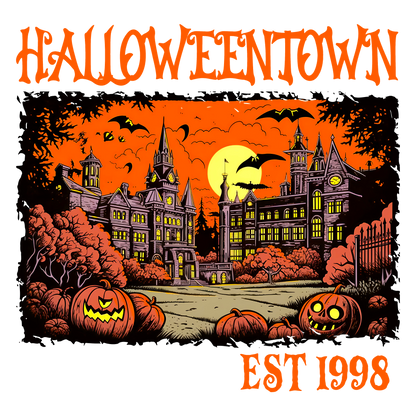 Halloween Town Est. 1998 Graphic Tee Unisex Shirt