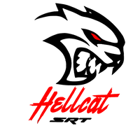 Dodge SRT Hellcat 7 Panel Snapback Hat