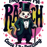 They Call Me Ranch, I Be Dressing Unisex Graphic Tee