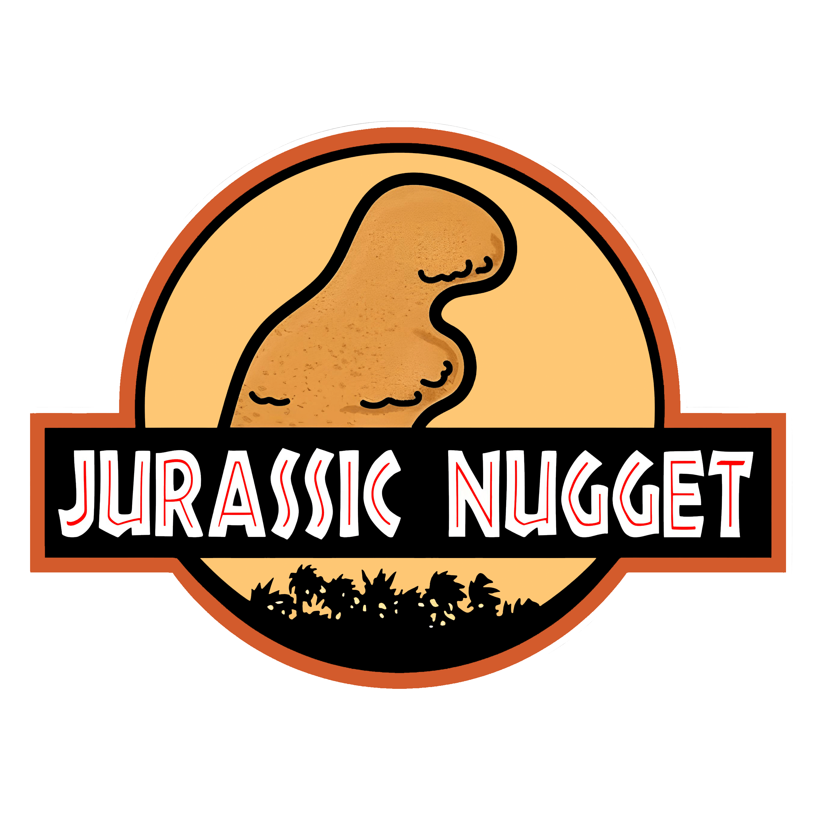 Jurassic Nugget Youth Graphic Tee Jurassic Park Spoof