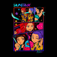 K-Pop Demon Hunter HUNTR/X Graphic Tee Youth Girls
