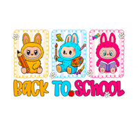 Labubu Back To School Youth Graphic Tee Unisex Shirt