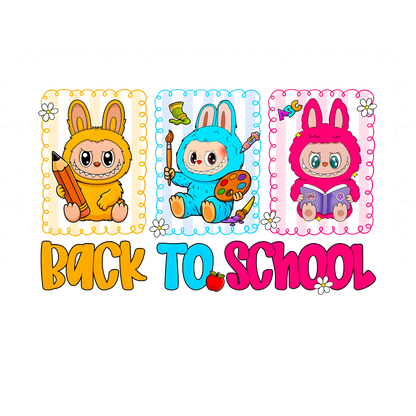 Labubu Back To School Youth Graphic Tee Unisex Shirt