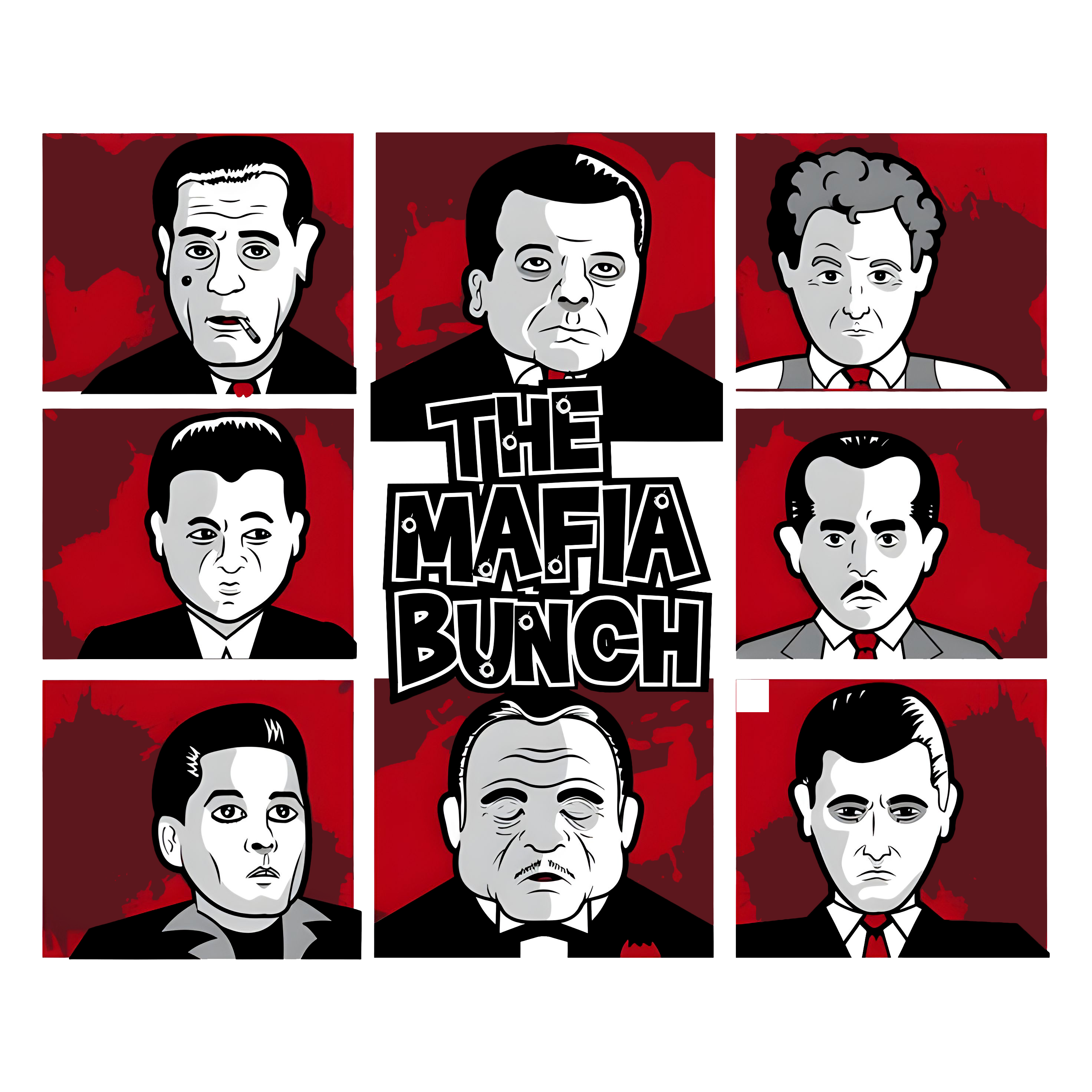 The Mafia Bunch Graphic Tee Unisex Shirt