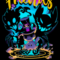 Mimikyu Pokemon x Doctor Facilier "Friends On The Other Side" Hoodie