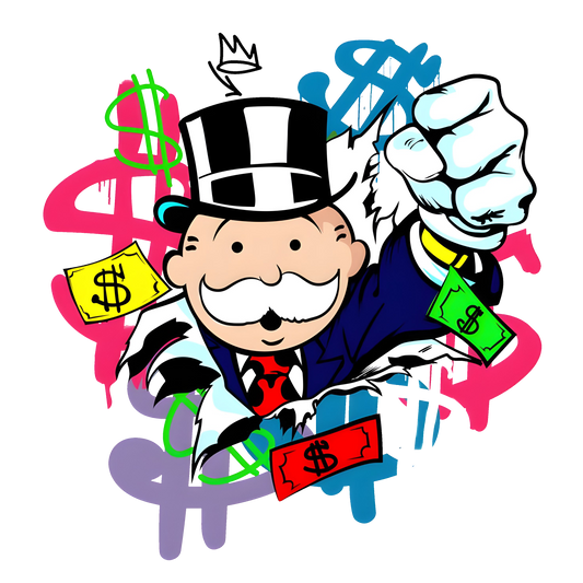 Get That Money Monopoly Graphic Tee Unisex