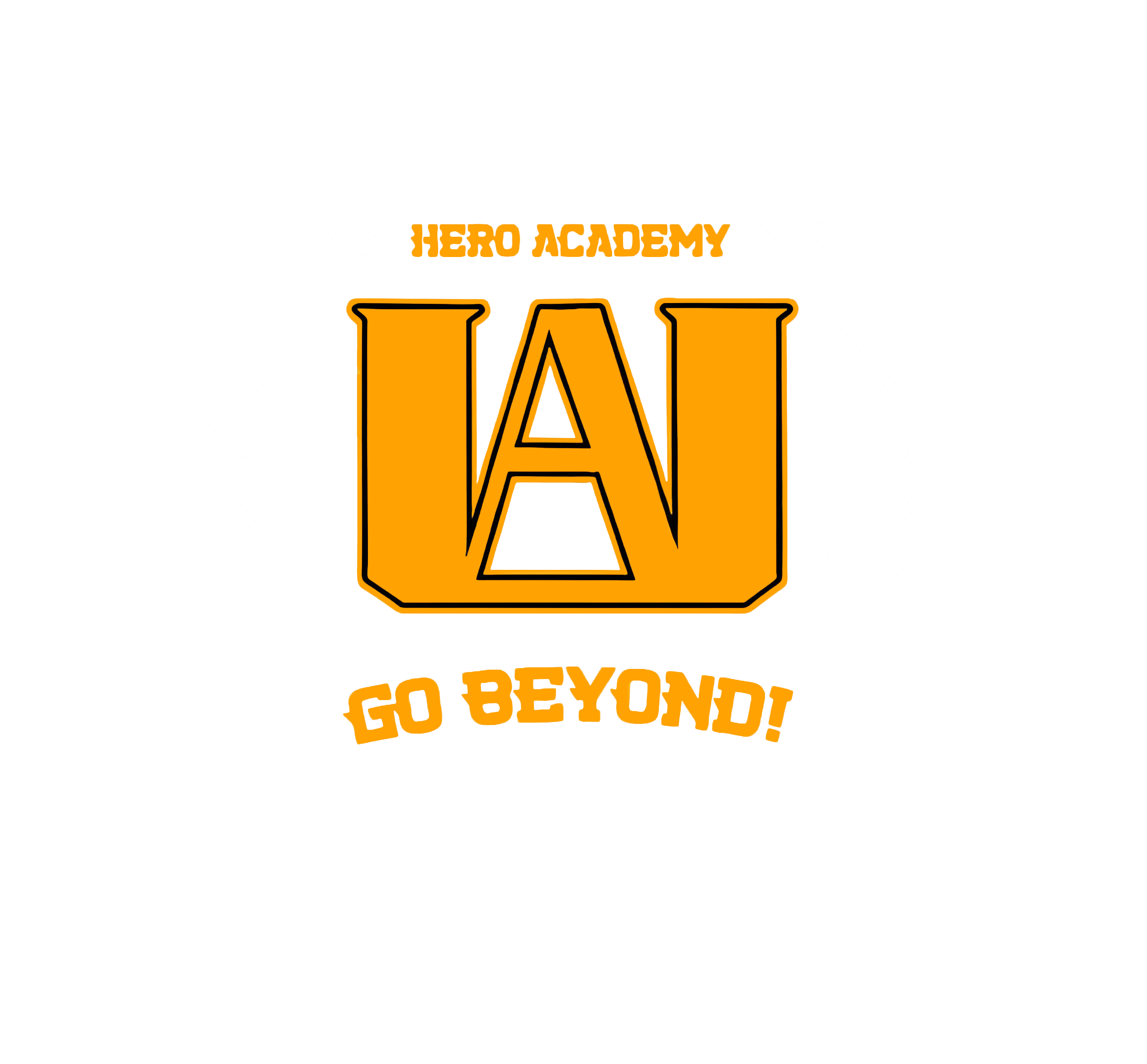 My Hero Academia UA Logo Plus Ultra 7 Panel Snapback