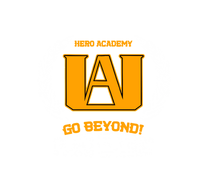 My Hero Academia UA Logo Plus Ultra 7 Panel Snapback