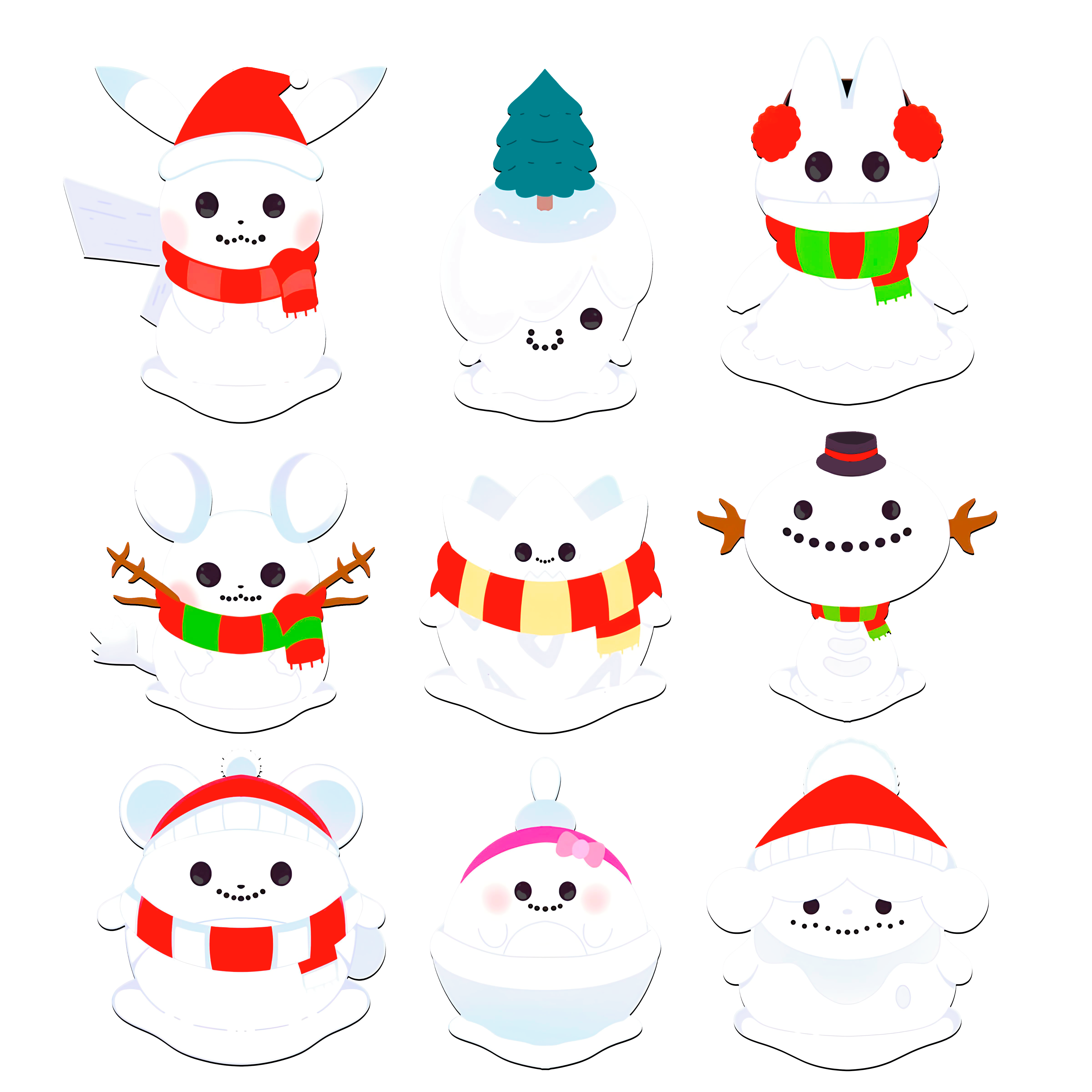 Pokémon Snow Friends Holiday Tee Chrtistmas Shirt