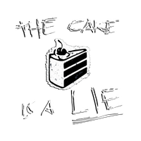 Portal "The Cake Is a Lie" Graphic Tee Unisex Tee