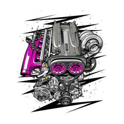 Godzilla’s Heart: RB26DETT Twin-Cam GTR Graphic Tee