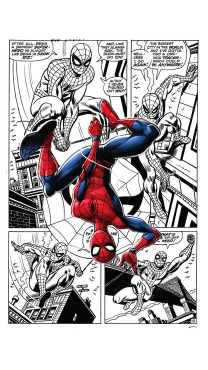 Spiderman Comic Panel Graphic Tee Unisex Shirt