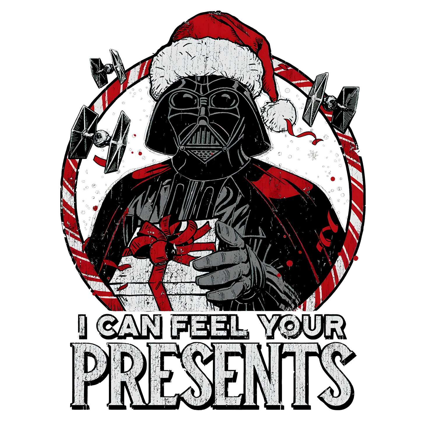 I Can Feel Your Presents - Darth Vader Christmas T-Shirt