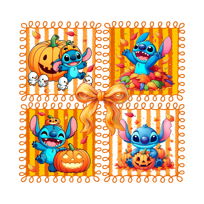 Stitch Autumn Vibes Graphic Tee Unisex Shirt