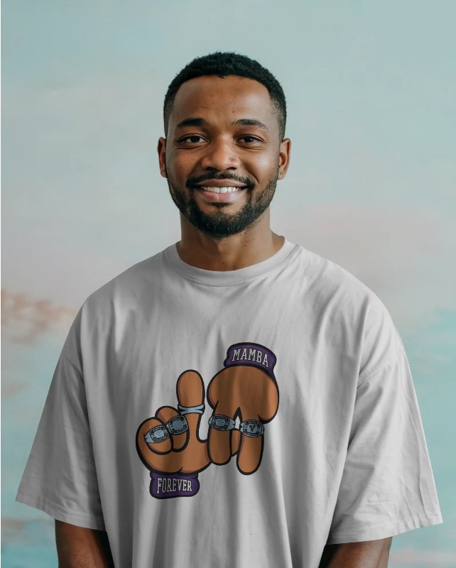 Kobe "Mamba Forever" 5 Rings Tribute Tee Unisex Shirt