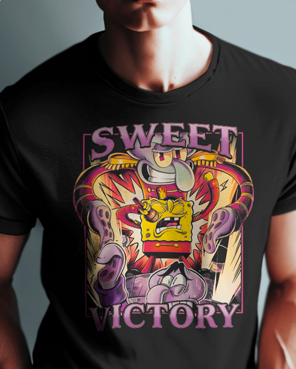 SpongeBob "Sweet Victory" Showdown Tee
