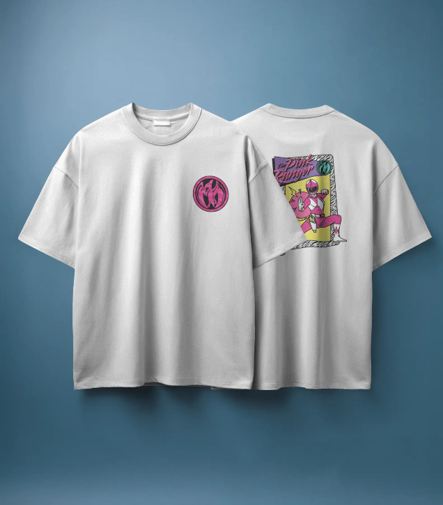 Power Rangers Pink Ranger Graphic Tee Womens Shirt