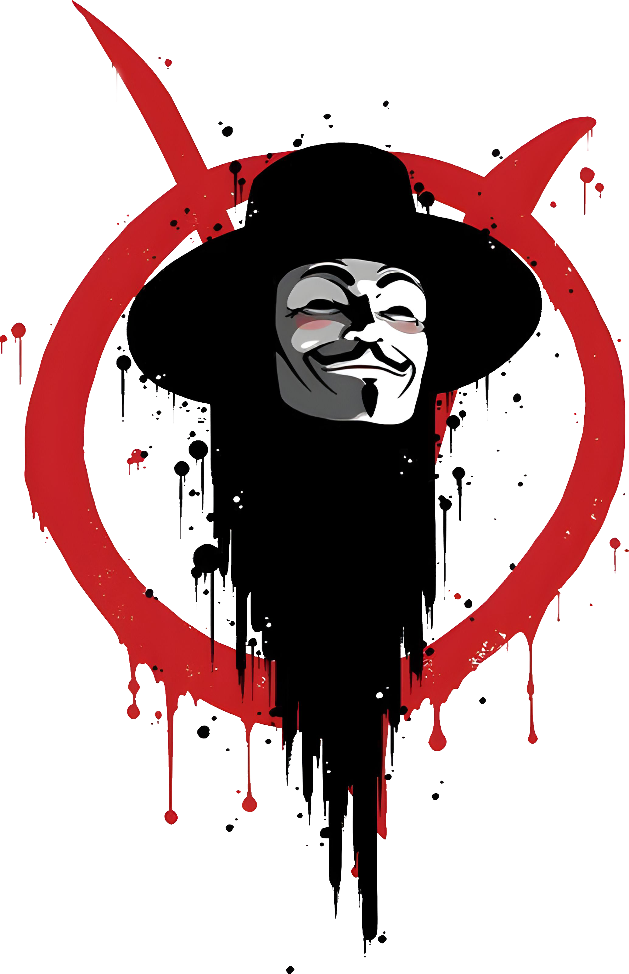 V For Vendetta Guy Fawkes Graphic Tee Unisex Shirt