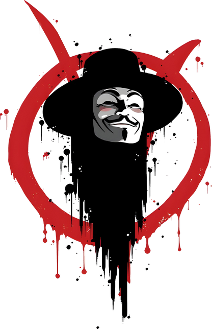 V For Vendetta Guy Fawkes Graphic Tee Unisex Shirt