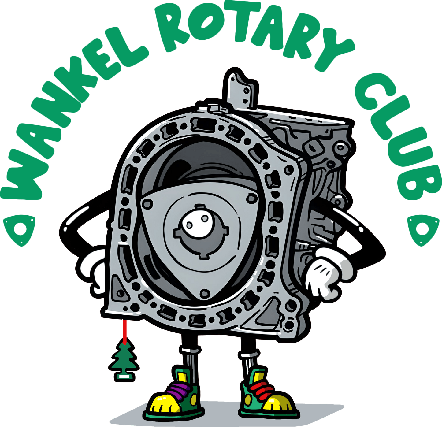 Wankel Rotary Club Graphic Tee Unisex Shirt