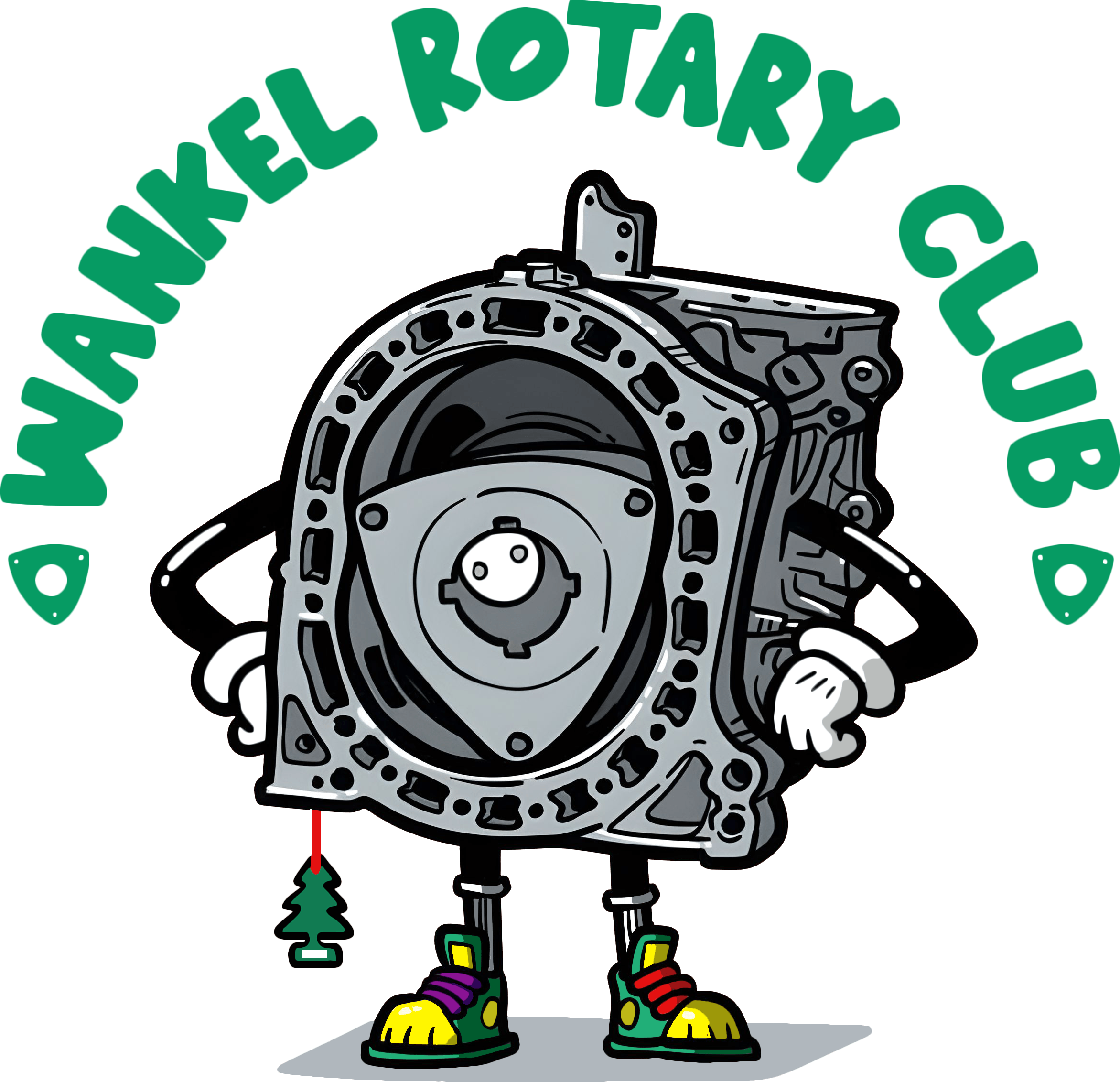 Wankel Rotary Club Graphic Tee Unisex Shirt