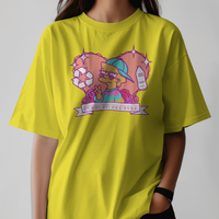 Lisa Simpson "Born To Recycle" Graphic Tee Womens Shirt