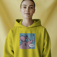 Jigglypuff Marker Diva Pokemon Womens Hoodie