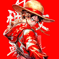 Straw Hat Luffy: One Piece Graphic Tee Unisex Shirt