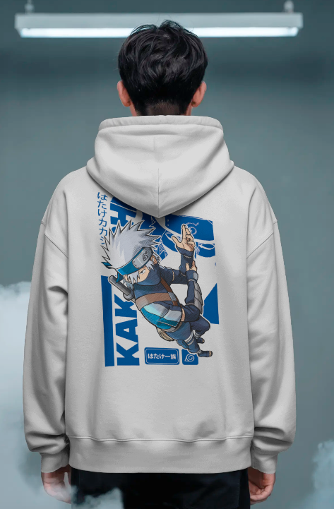 Master of the Sharingan: Kakashi Hatake Graphic Hoodie