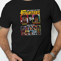 King Of Pop Fighters Michael Jackson Fighter Graphic Tee Unisex Shirt
