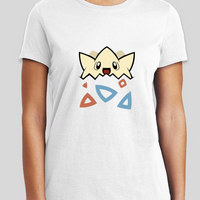 Togepi Pokemon Womens Fitted Graphic Tee