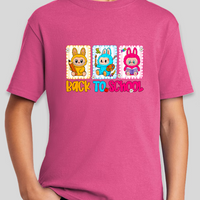 Labubu Back To School Youth Graphic Tee Unisex Shirt