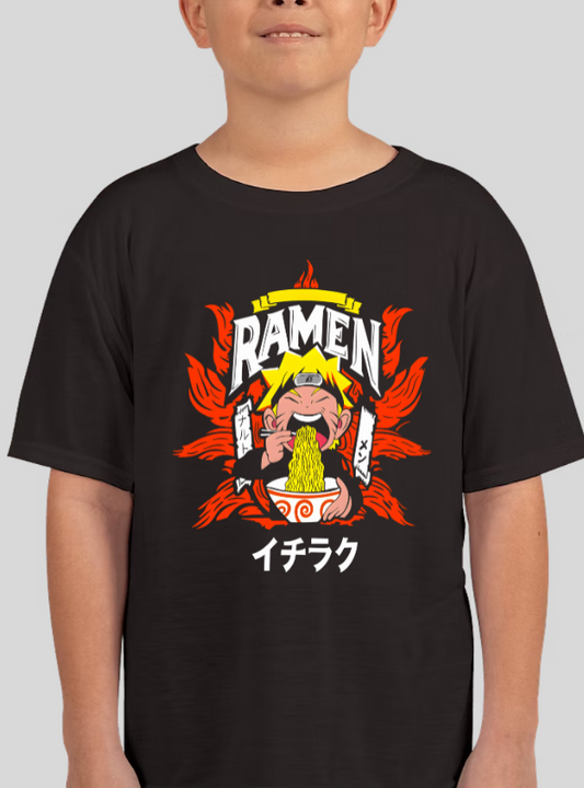 Naruto Uzumak Ramen Graphic Tee Boys Youth Shirt