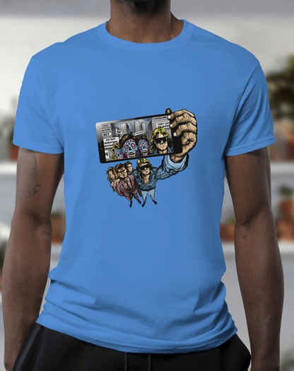 They Live Selfie Graphic Tee Unisex Alien Shirt